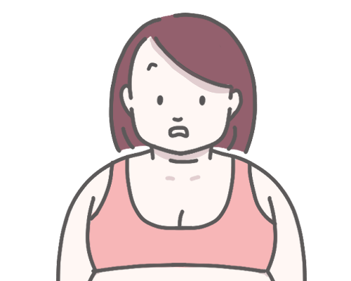 最初に感じる変化